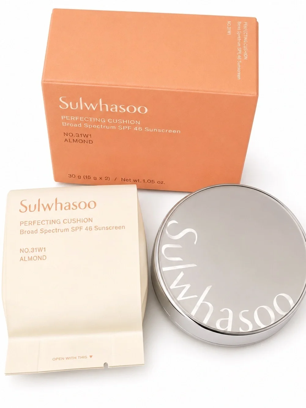 Sulwhasoo Perfecting Cushion SPF 46 - Almond
